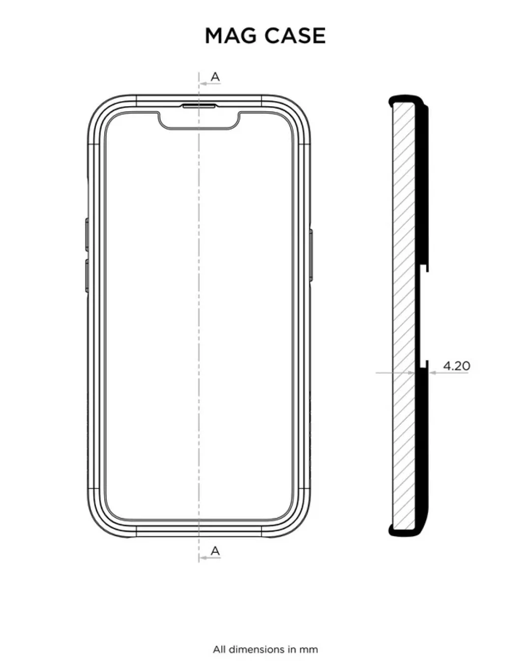Калъф за телефон QUAD LOCK MAG iPhone 13
