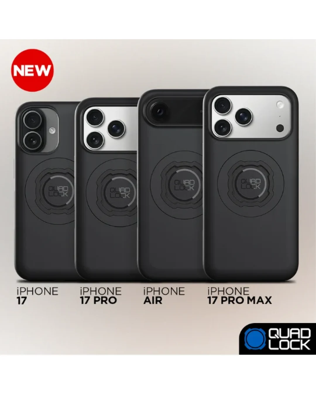 Калъф за телефон QUAD LOCK MAG iPhone 17 Pro Max