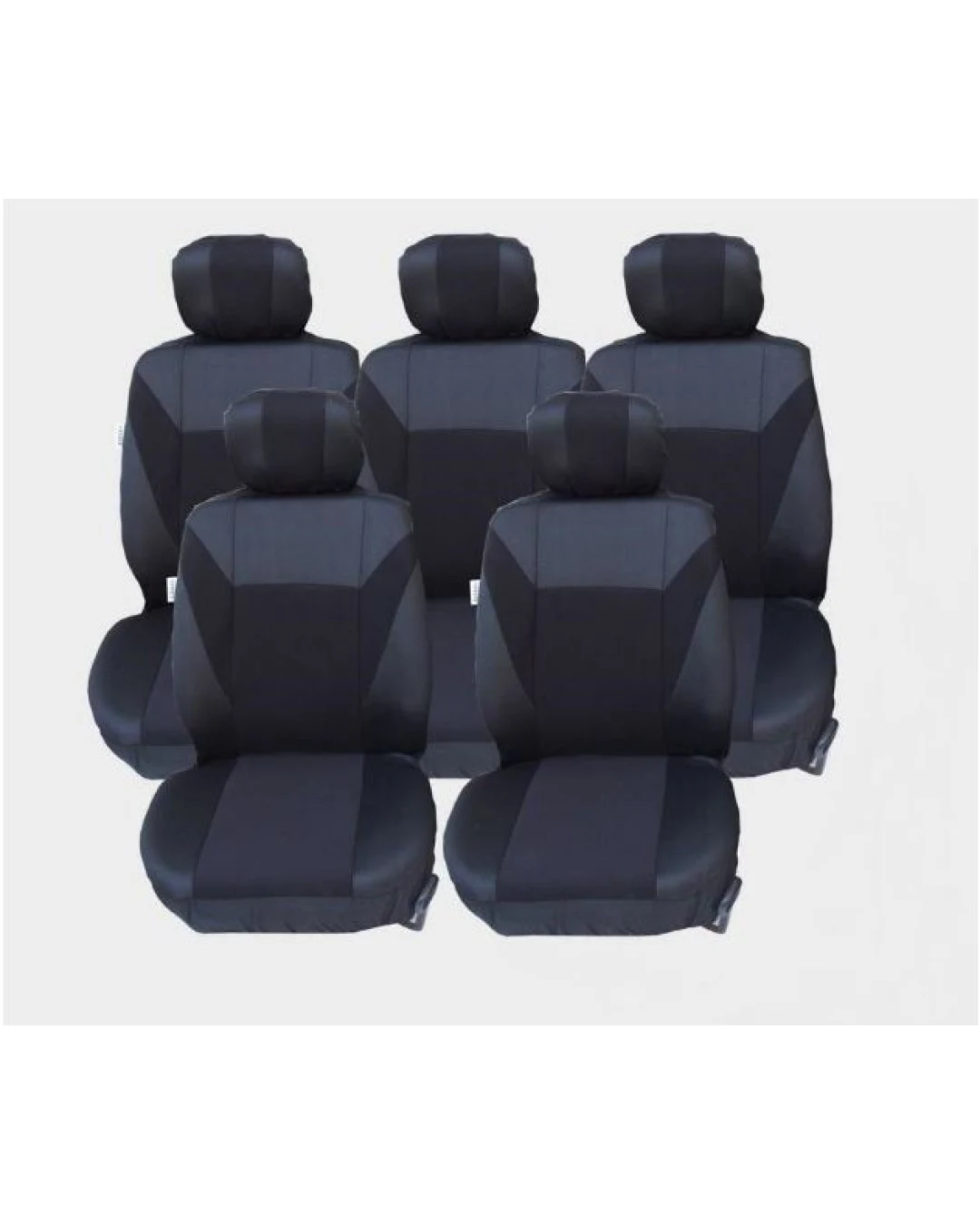 Калъфи тапицерия за Ford S-MAX C-MAX, VW Touran, Sharan, Toyota Corolla Verso, Черни