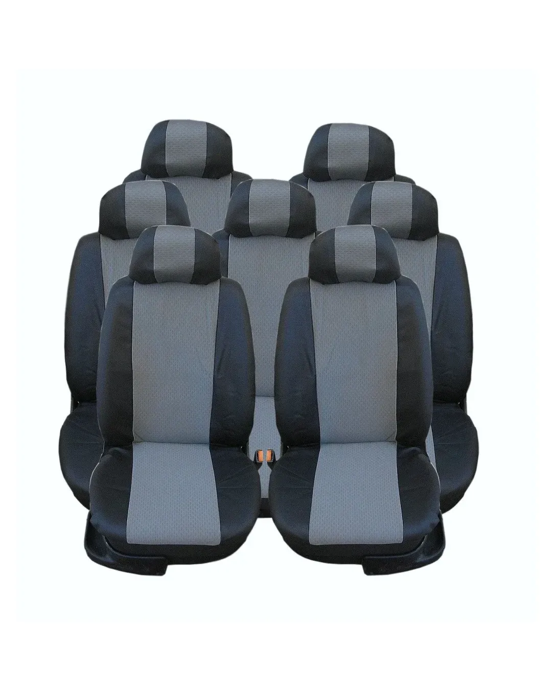 Калъфи тапицерия за VW Touran, Sharan, Ford Galaxy, Citroen C8, Peugeot 307SW, Citroen C4 Grand Picasso, Peugeot 806, 807, Черни