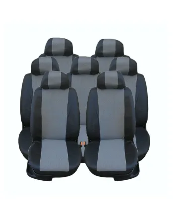 Калъфи тапицерия за VW Touran, Sharan, Ford Galaxy, Citroen C8, Peugeot 307SW, Citroen C4 Grand Picasso, Peugeot 806, 807, Черни