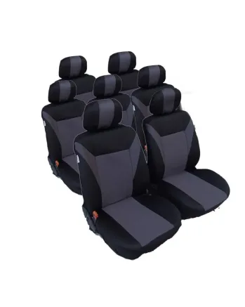 Калъфи тапицерия за VW Touran, Sharan, Ford Galaxy, Citroen C8, Peugeot 307SW, Citroen C4 Grand Picasso, Peugeot 806, 807, Сив