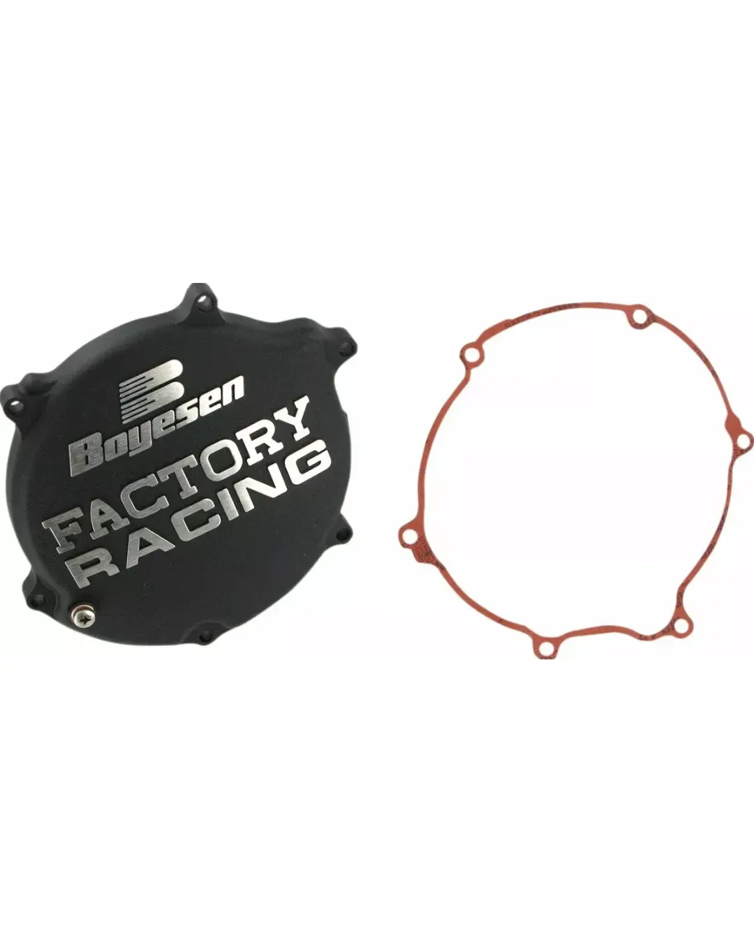 Капак за съединител BOYESEN FACTORY CLUTCH COVER KX125 Black