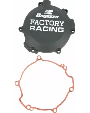 Капак за съединител BOYESEN FACTORY COVER CLUTCH Kawasaki kx 100/85 BLACK