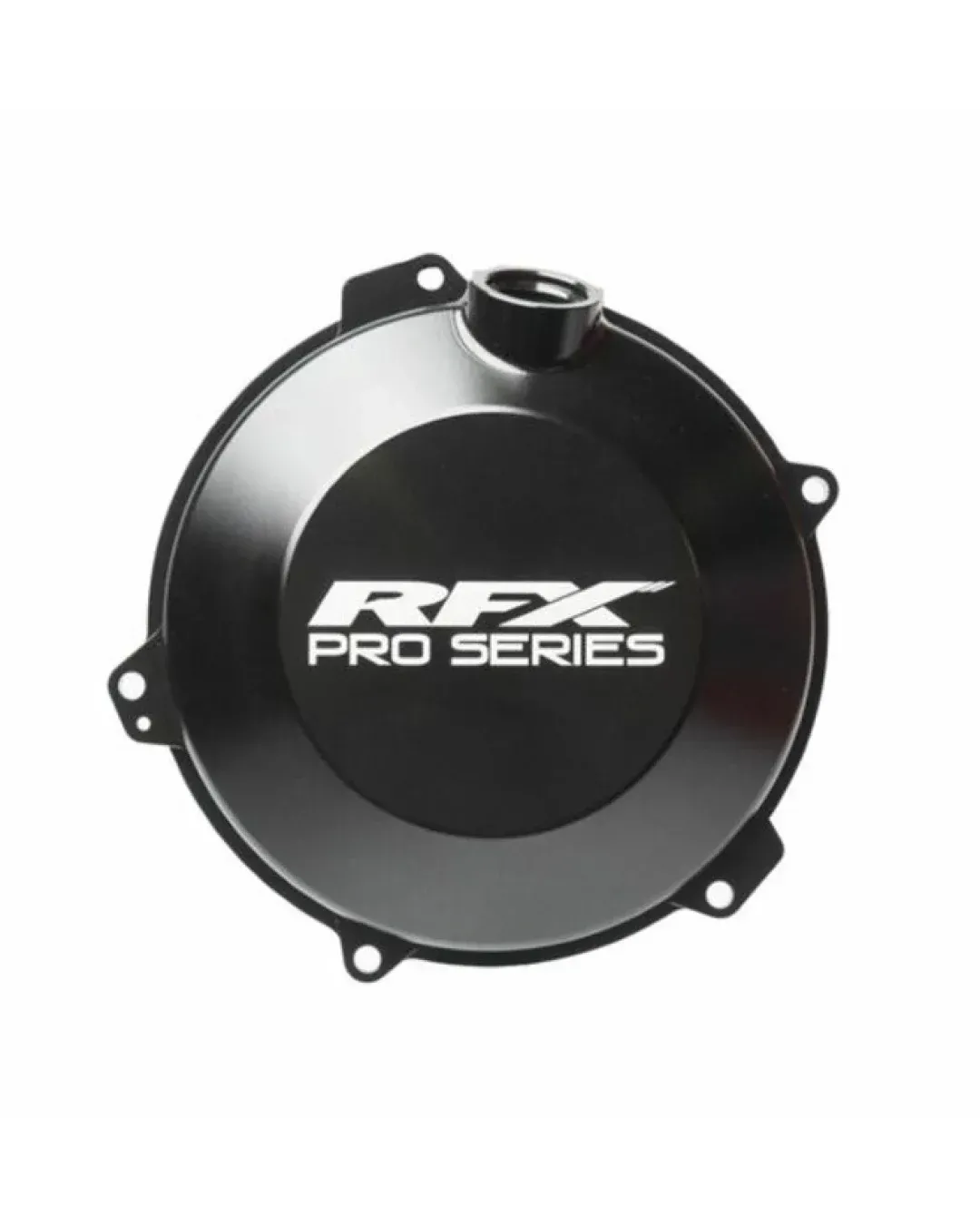 Капак за съединител RFX Pro Clutch Cover (H/A Black) KTM SX-F 450 16-22 HUSQ FE/FC 450 17-23