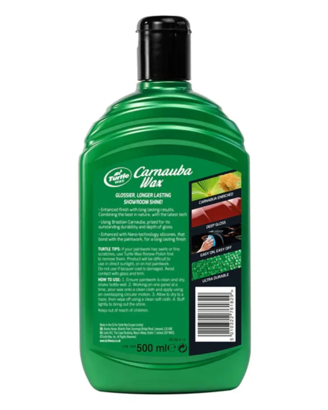 Карнауба автомобилна вакса Turtle Wax Carnauba Car Wax 500 мл