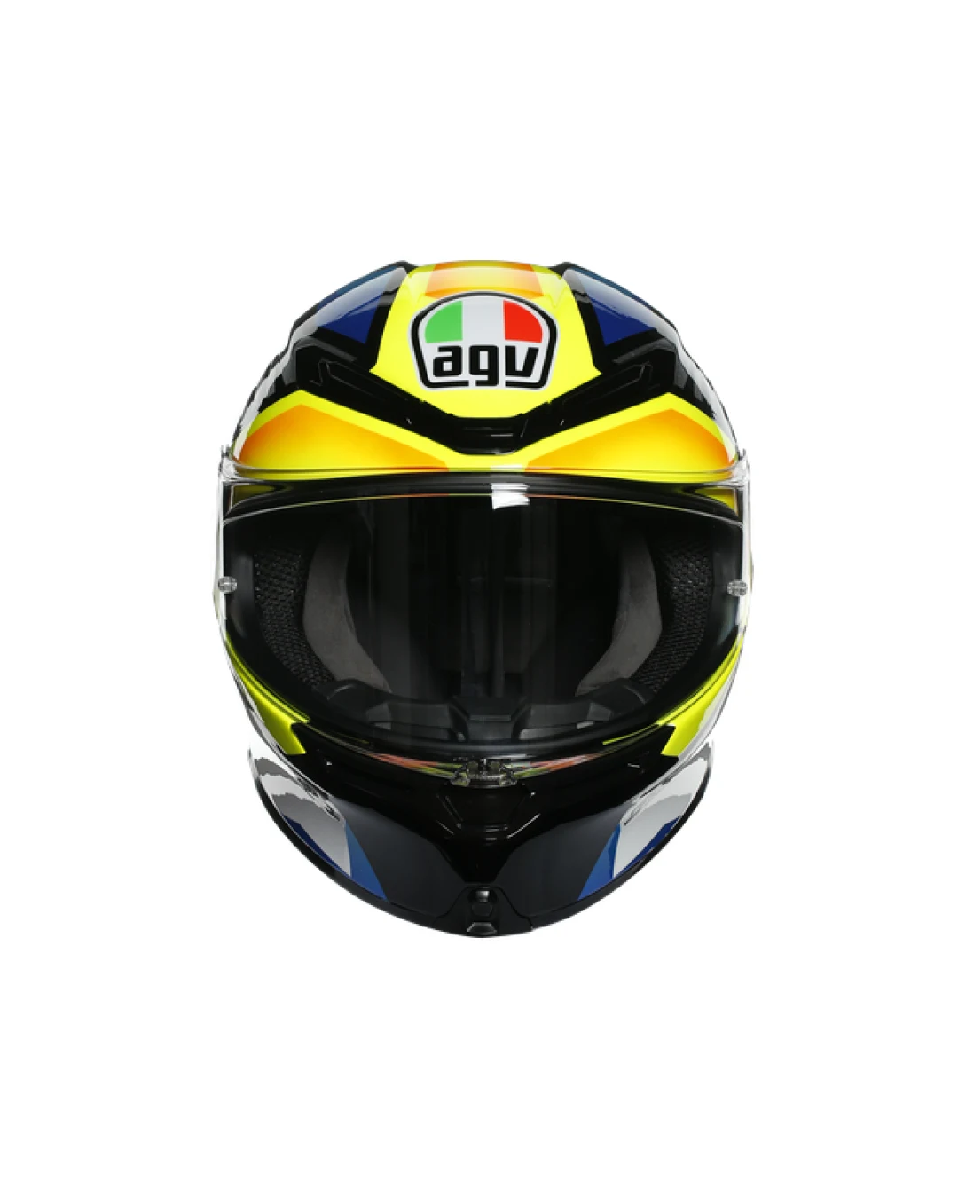 КАСКА AGV K-6 S JOAN BLACK/BLUE/YELLOW