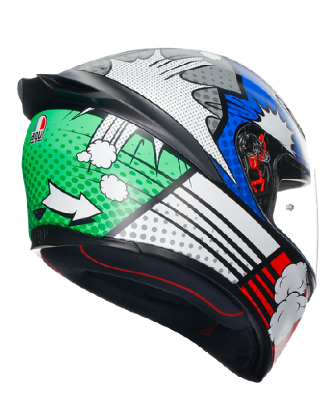 Каска AGV K1 S E2206 BANG MATT ITALY/BLUE