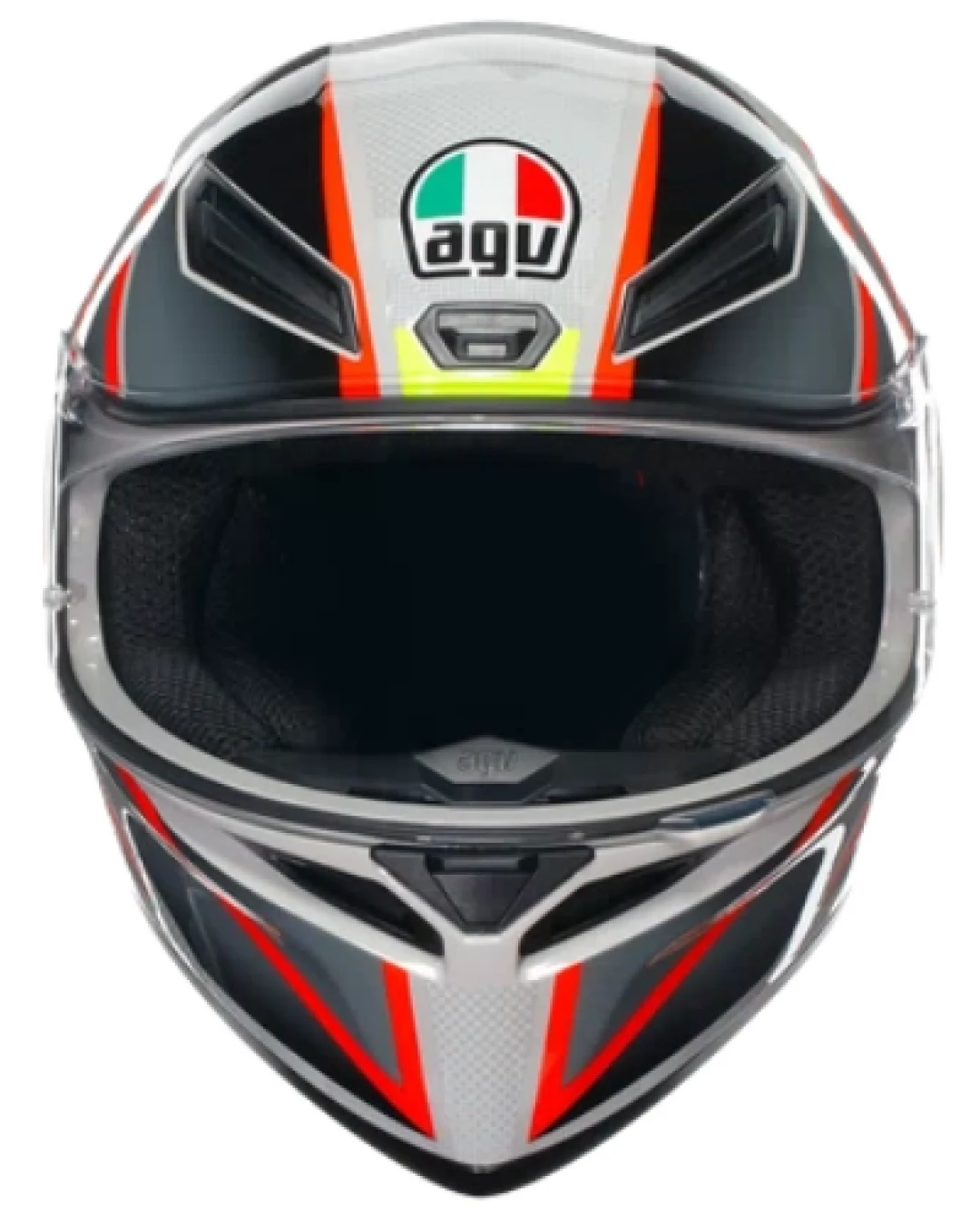 Каска AGV K1 S E2206 - BLIPPER GREY/RED