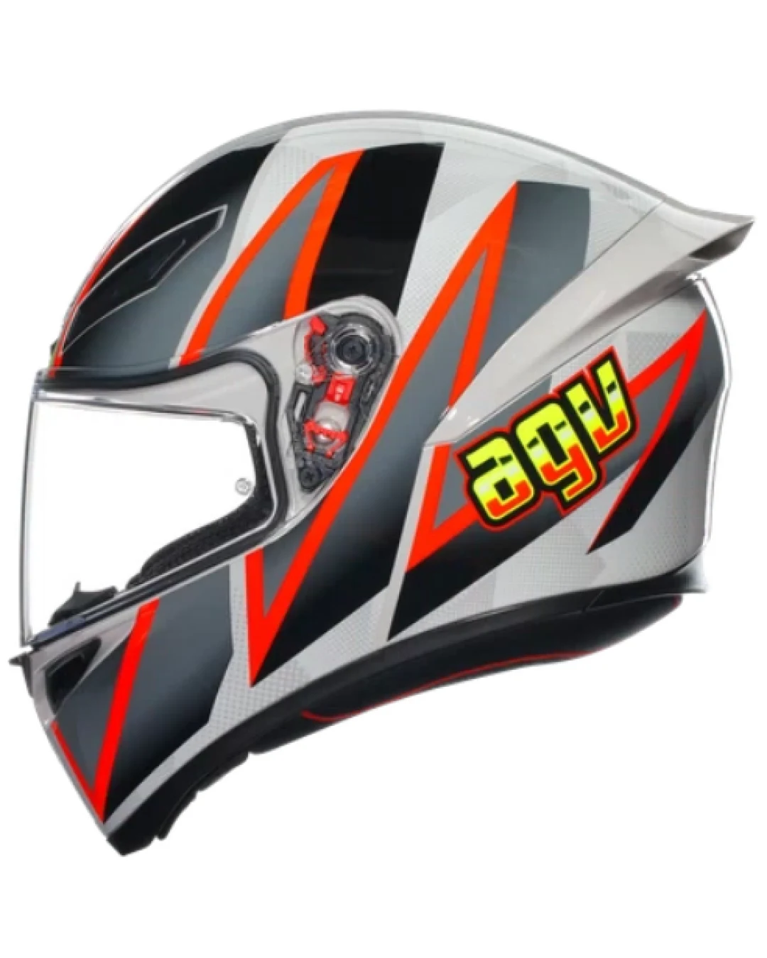 Каска AGV K1 S E2206 - BLIPPER GREY/RED