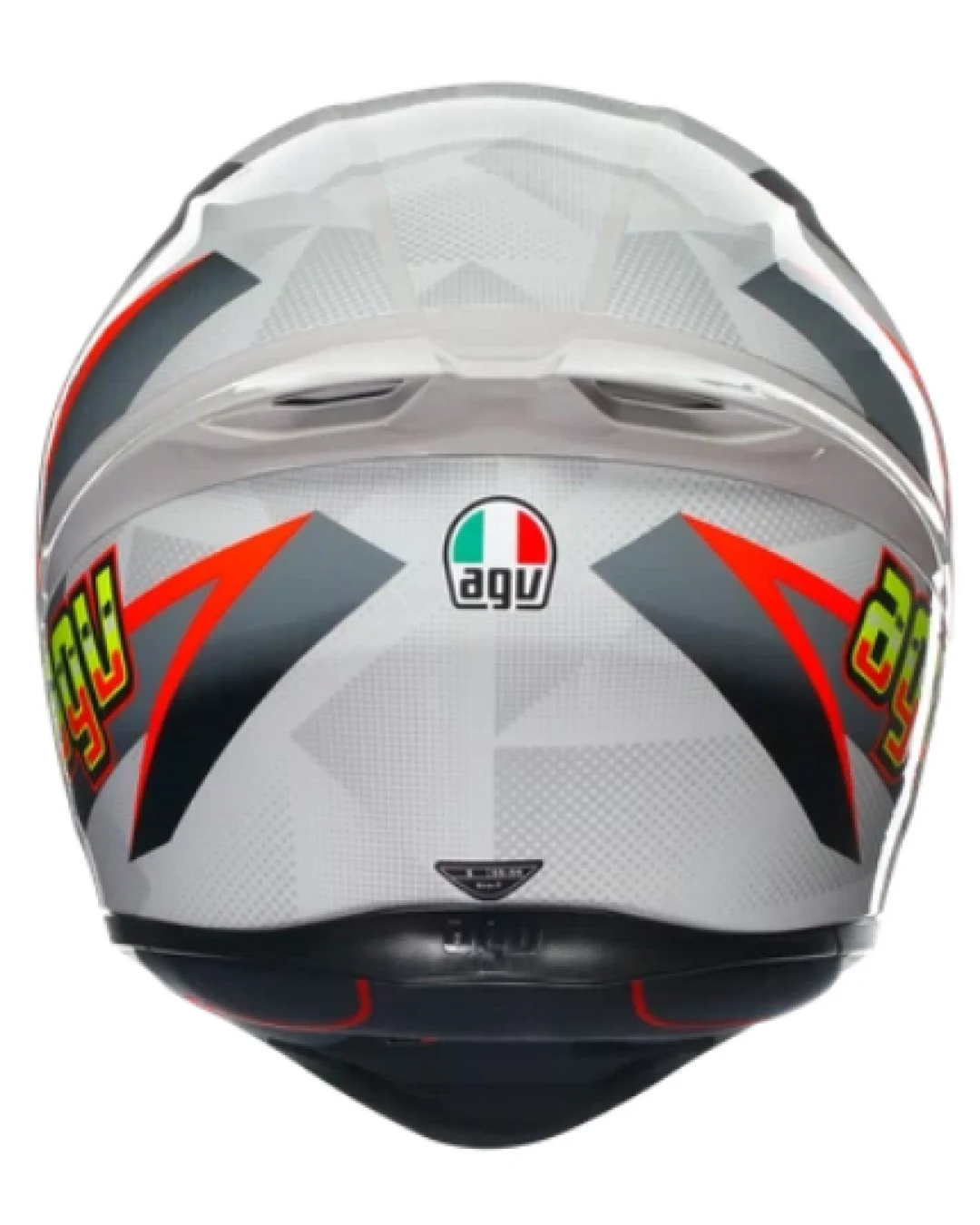 Каска AGV K1 S E2206 - BLIPPER GREY/RED