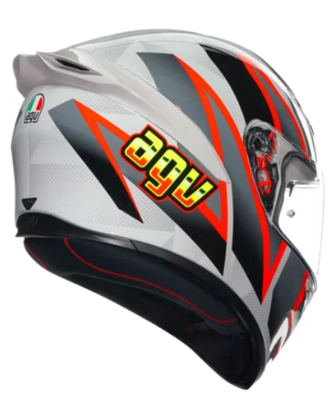 Каска AGV K1 S E2206 - BLIPPER GREY/RED