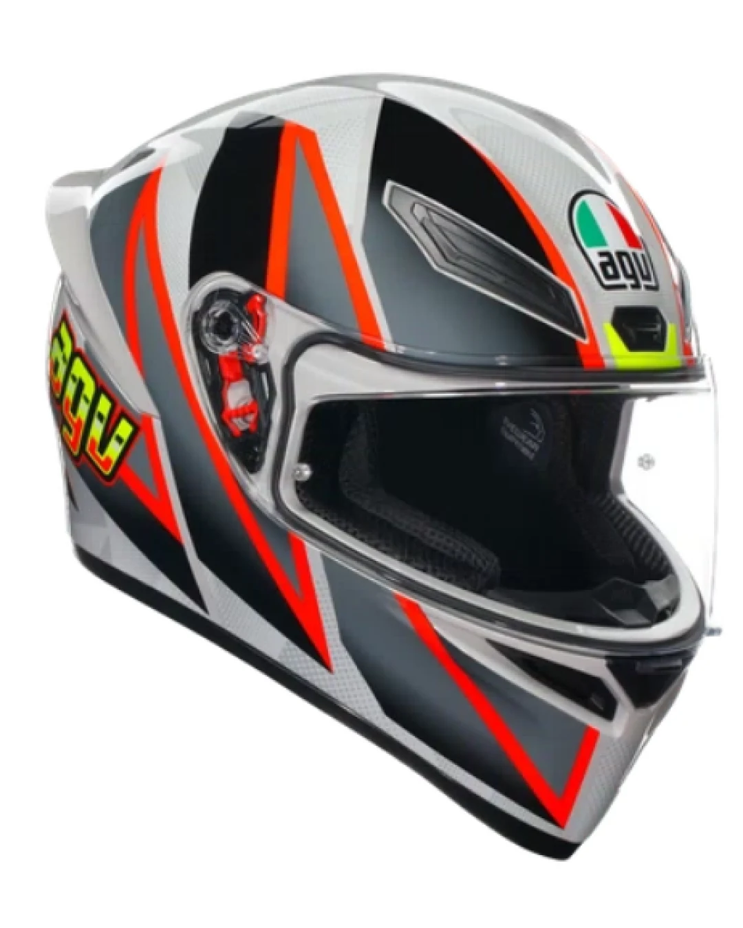 Каска AGV K1 S E2206 - BLIPPER GREY/RED