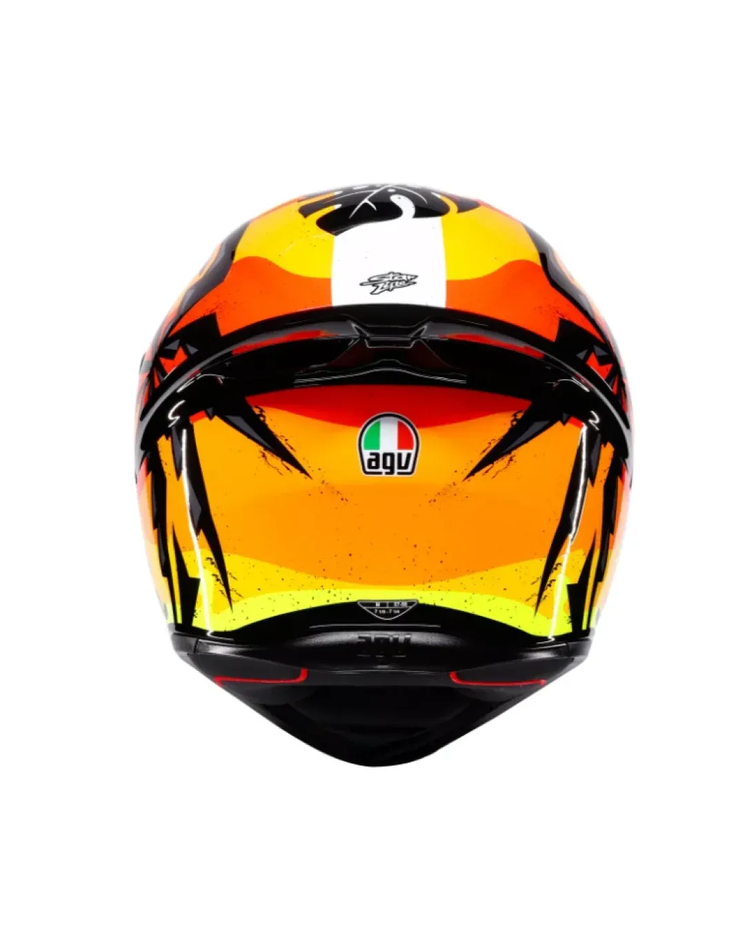 Каска AGV K1 S E2206 TROPICRUSH BLACK/ORANGE