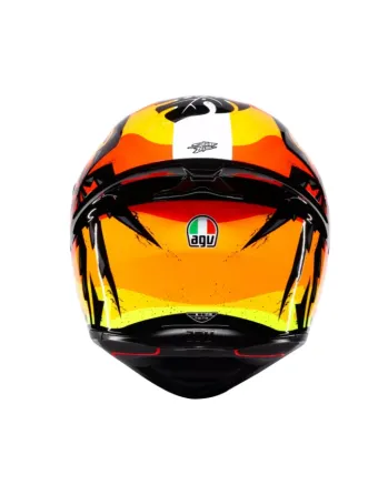 Каска AGV K1 S E2206 TROPICRUSH BLACK/ORANGE