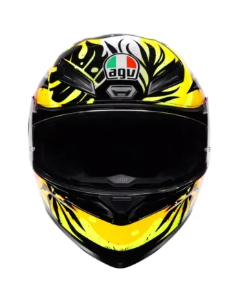Каска AGV K1 S E2206 TROPICRUSH BLACK/ORANGE