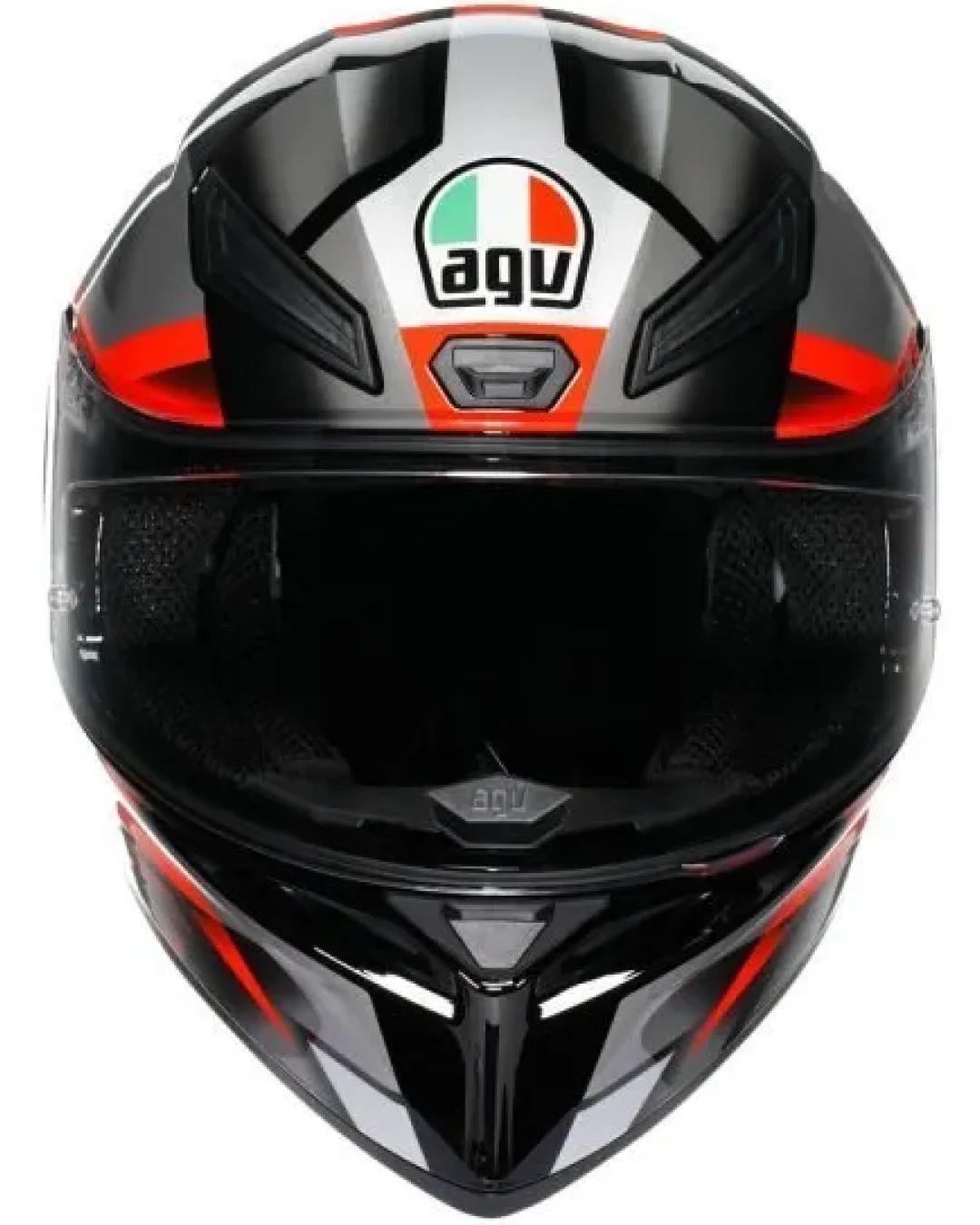 КАСКА AGV K1 S FASTLAP BLACK/GREY/RED