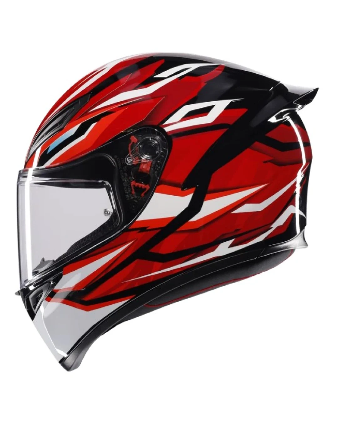 КАСКА AGV K1 S LION BLACK/RED/WHITE