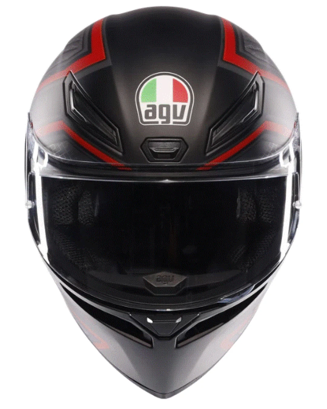 Каска AGV K1 S SLING MATT BLACK/RED