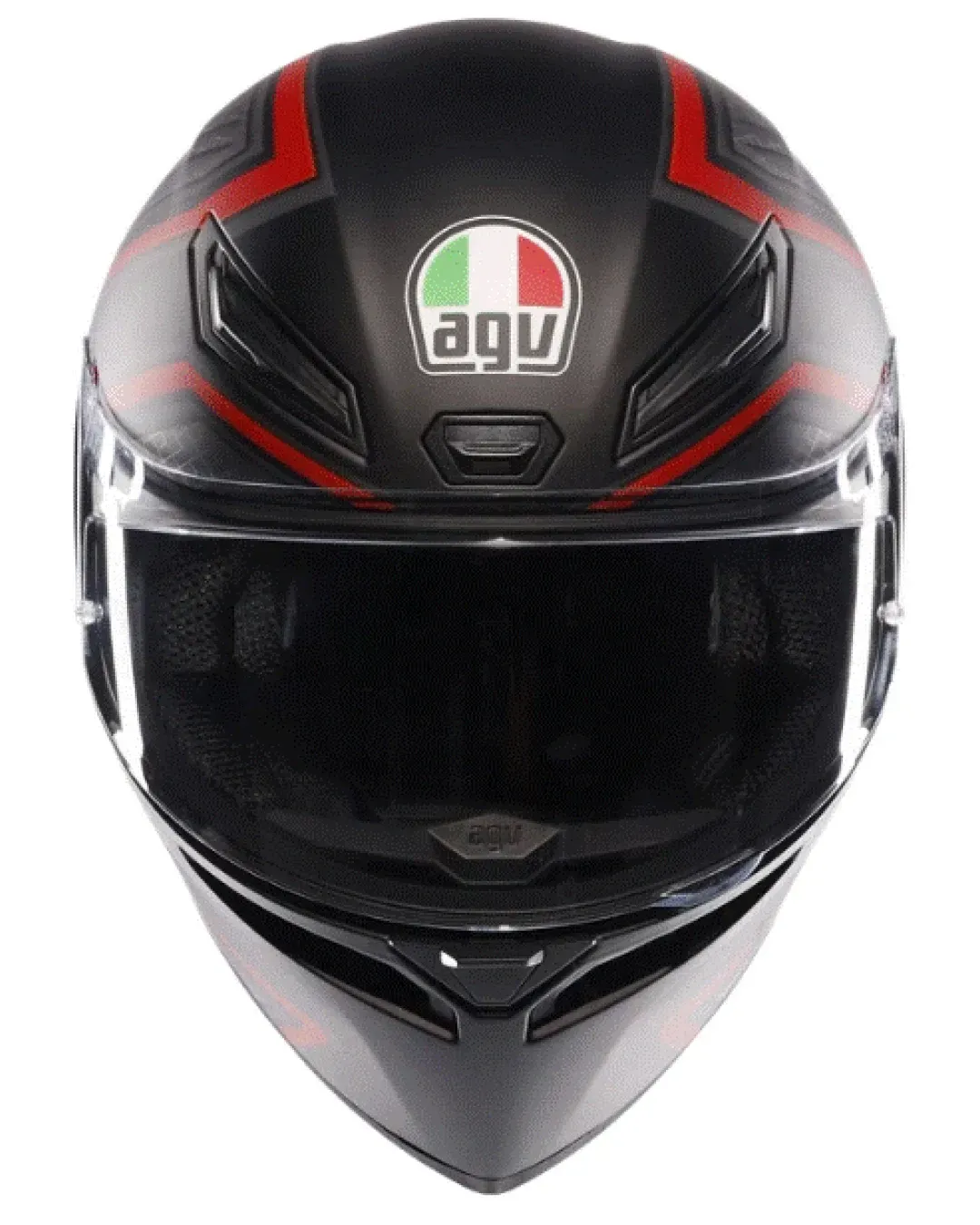 Каска AGV K1 S SLING MATT BLACK/RED