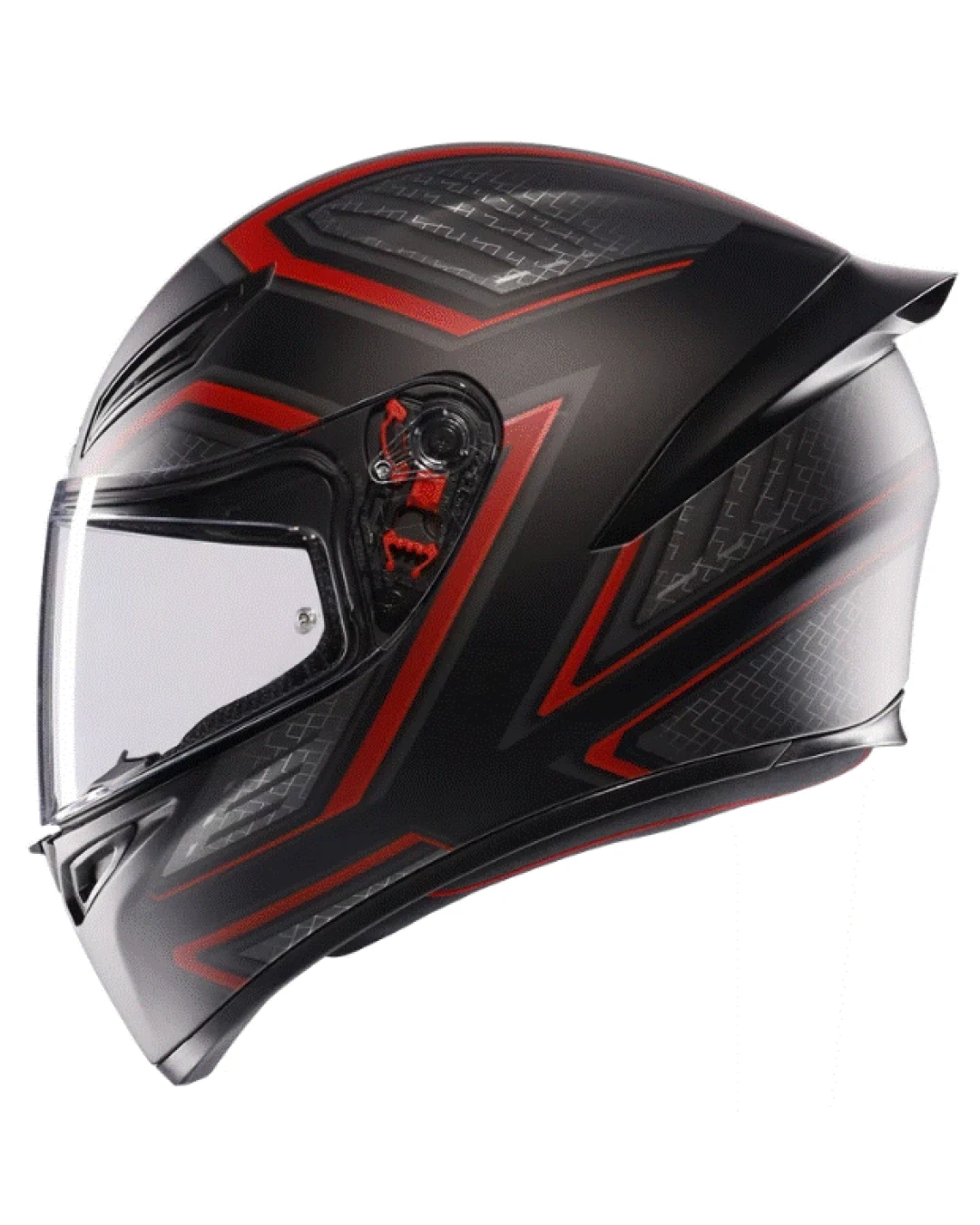 Каска AGV K1 S SLING MATT BLACK/RED