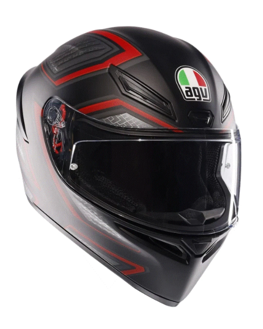 Каска AGV K1 S SLING MATT BLACK/RED
