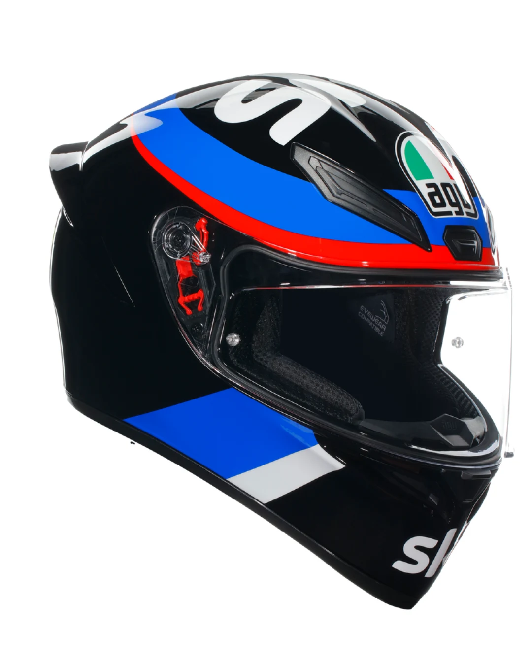 Каска AGV K1 S VR46 SKY RACING TEAM BLACK/RED