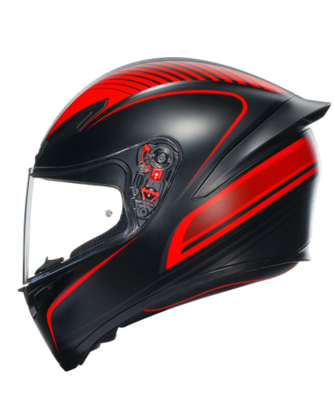 Каска AGV K1 S WARMUP MATT BLACK/RED