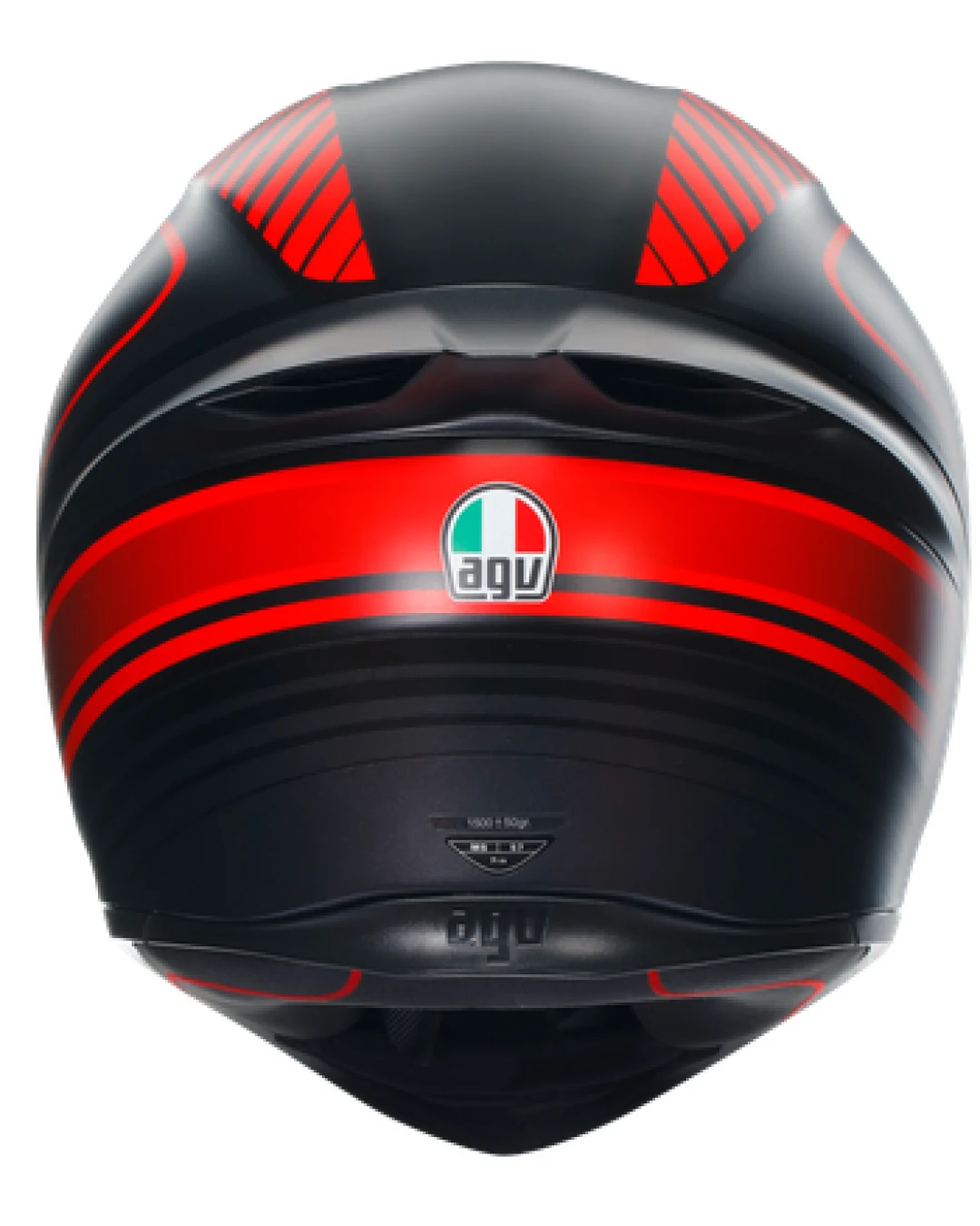 Каска AGV K1 S WARMUP MATT BLACK/RED