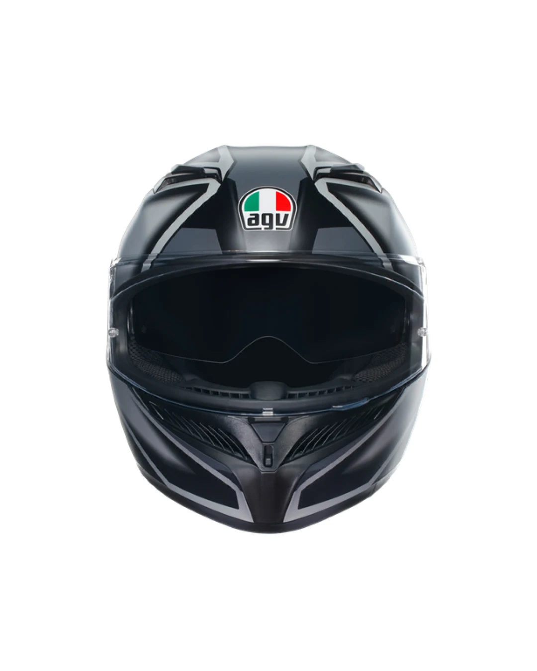 КАСКА  AGV K3 COMPOUND MATT BLACK/GREY