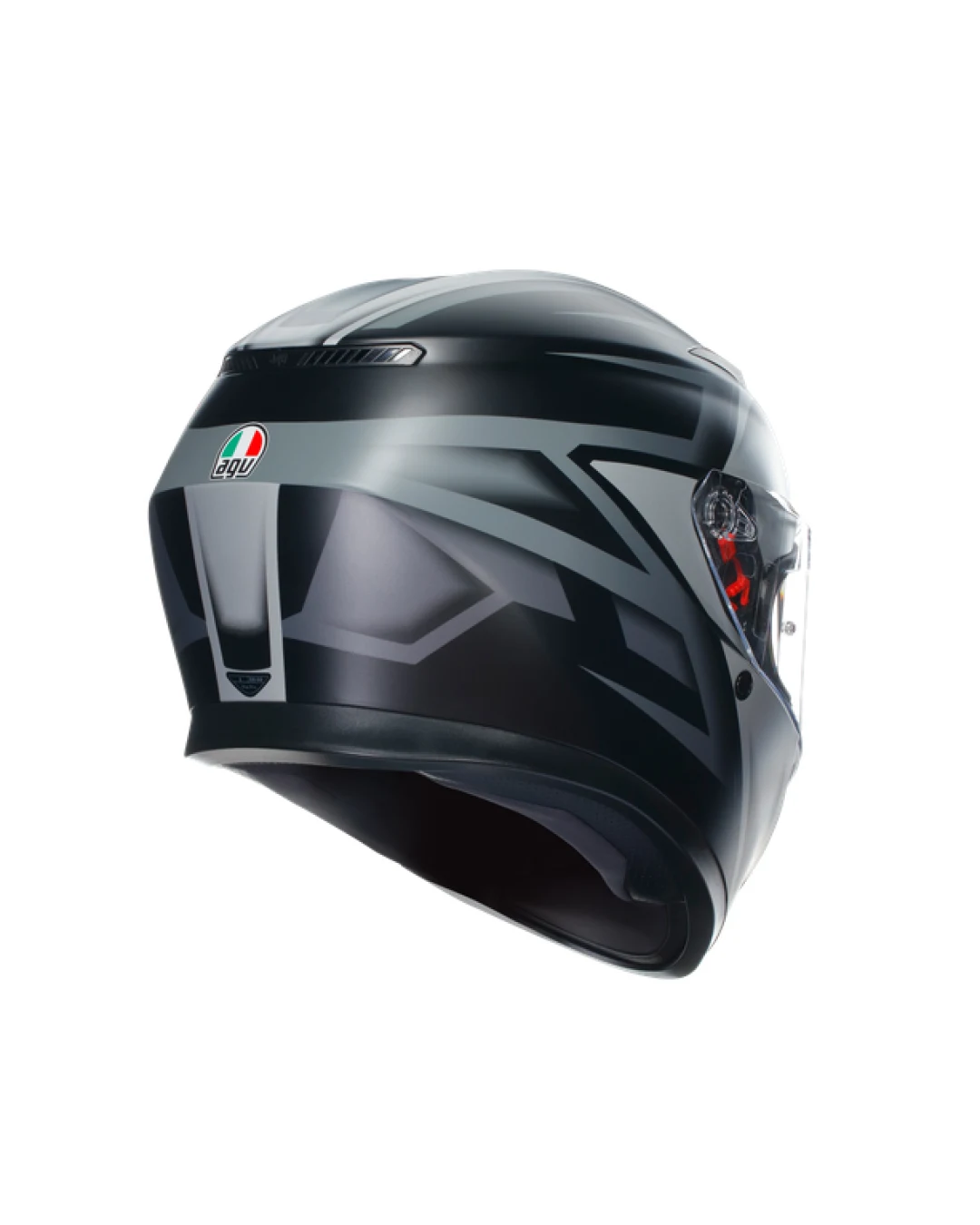 КАСКА  AGV K3 COMPOUND MATT BLACK/GREY