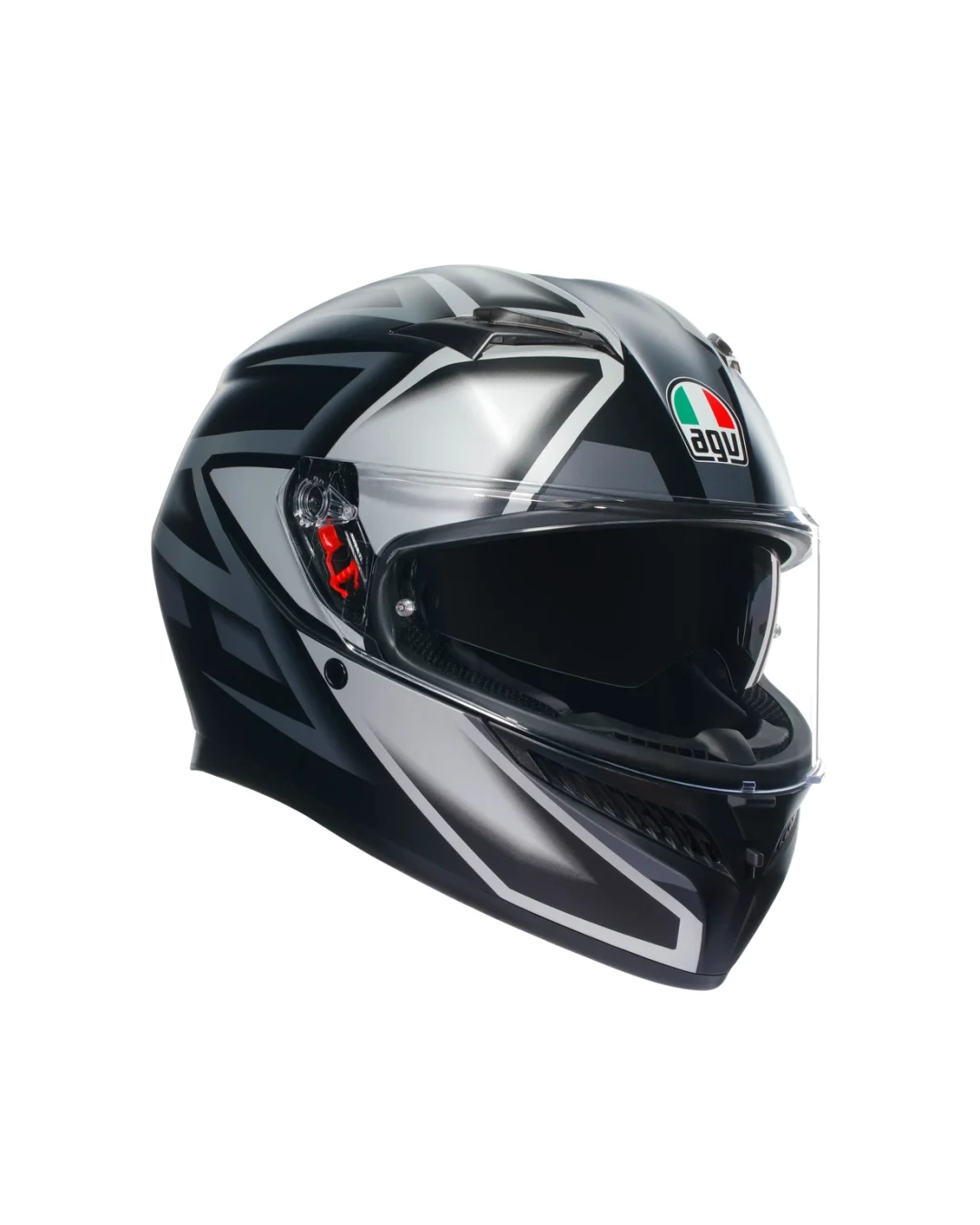 КАСКА  AGV K3 COMPOUND MATT BLACK/GREY