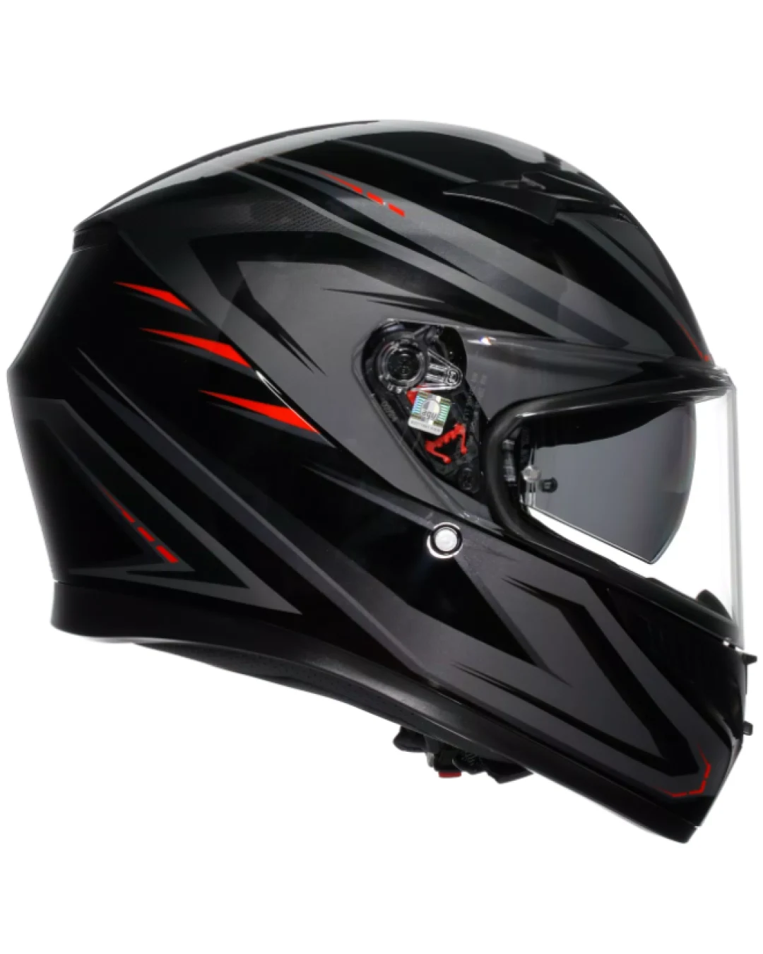 КАСКА  AGV K3 E2206 - SYTH BLACK/RED