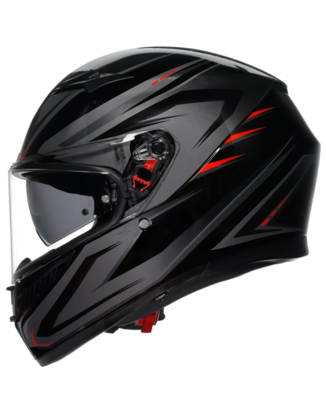 КАСКА  AGV K3 E2206 - SYTH BLACK/RED