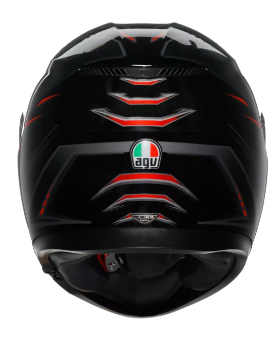 КАСКА  AGV K3 E2206 - SYTH BLACK/RED