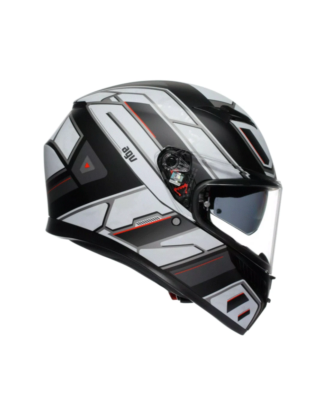 КАСКА  AGV K3 - RIVIA MATT BLACK/WHITE