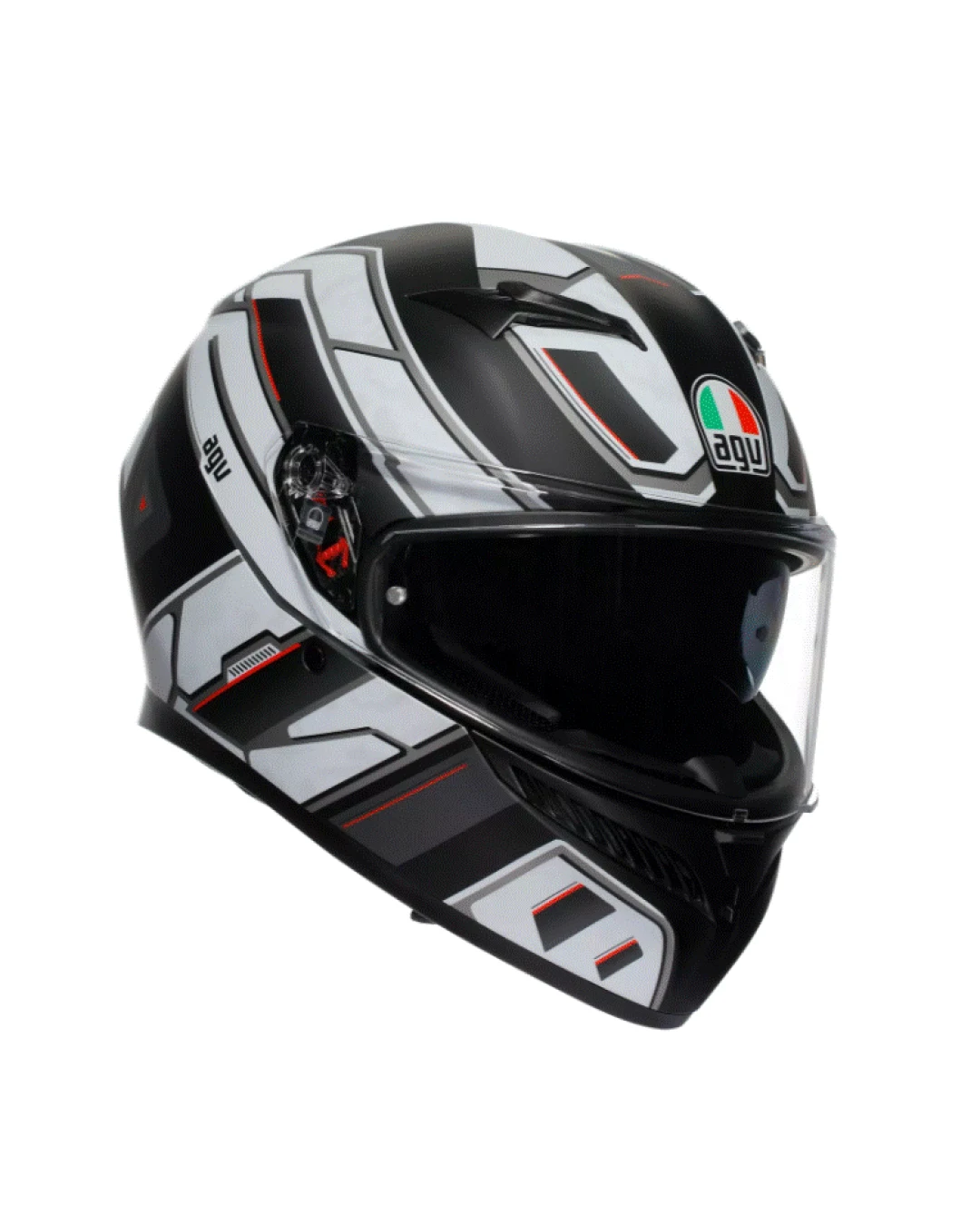 КАСКА  AGV K3 - RIVIA MATT BLACK/WHITE