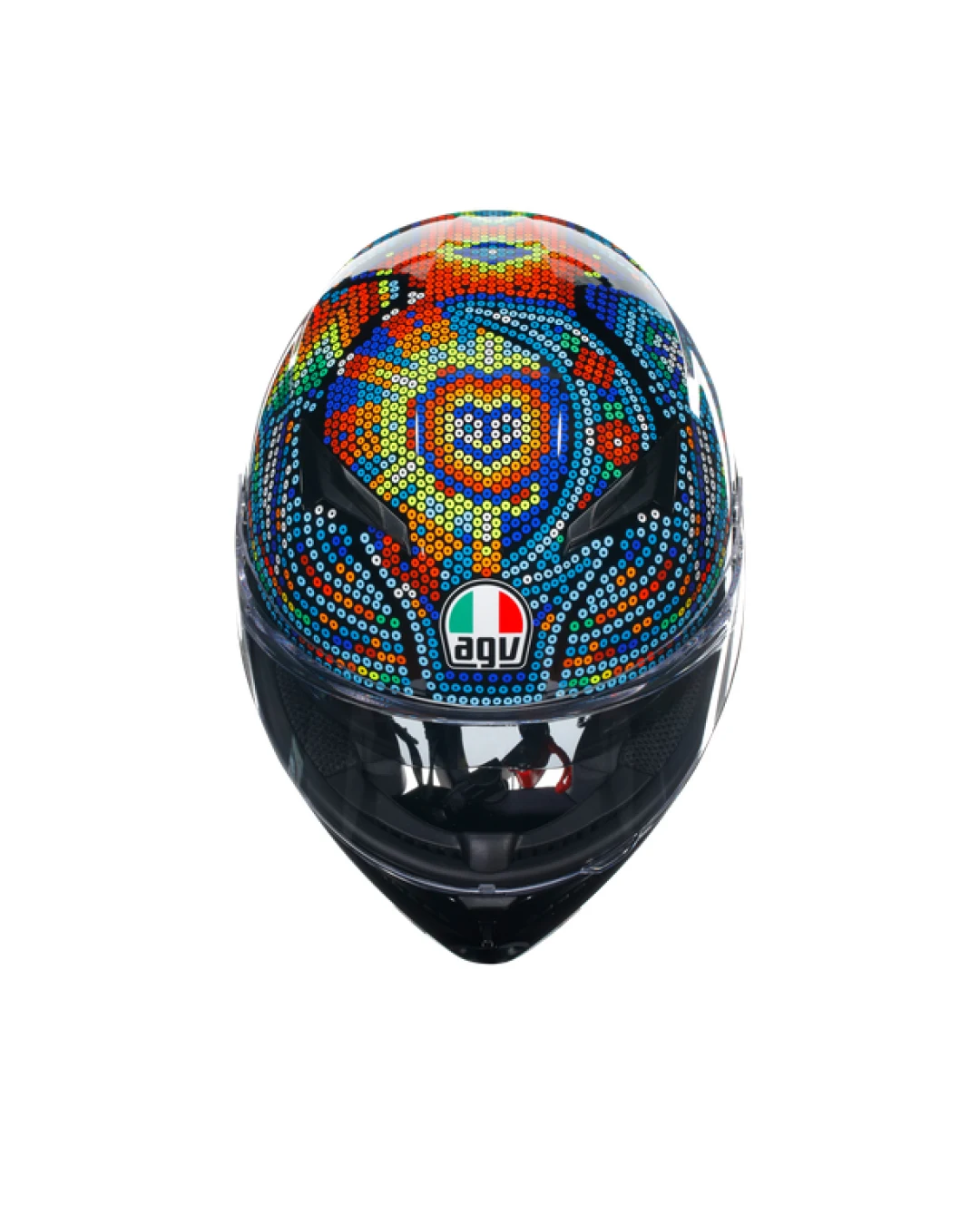 КАСКА  AGV K3 - ROSSI WINTER TEST 2018