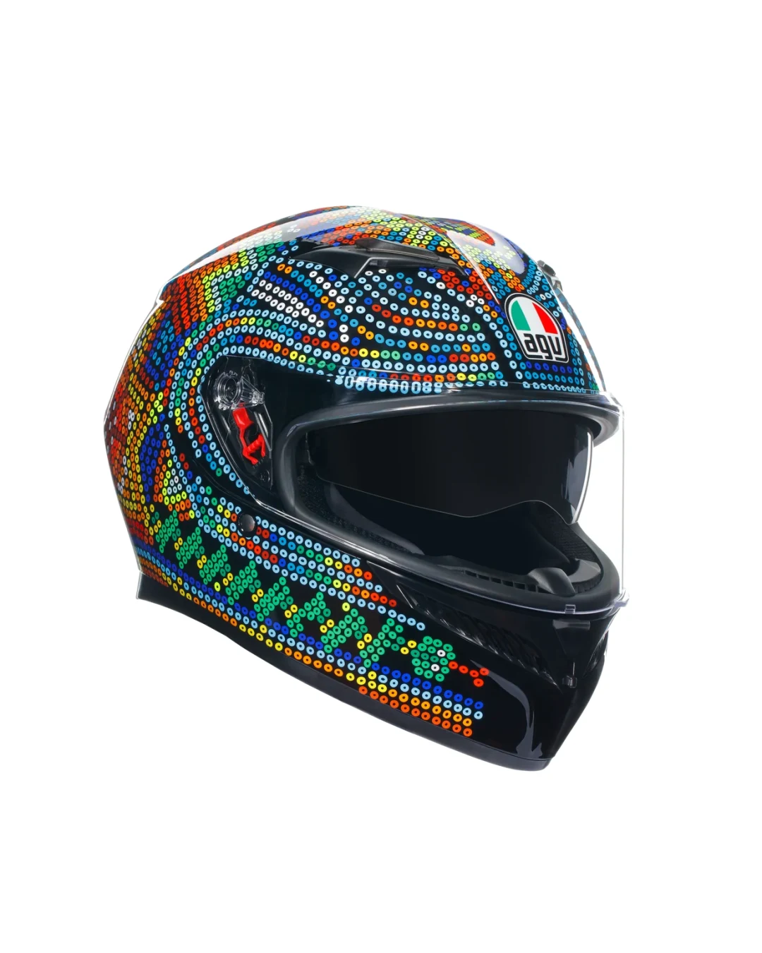 КАСКА  AGV K3 - ROSSI WINTER TEST 2018