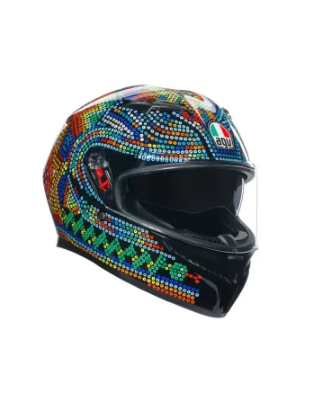 КАСКА  AGV K3 - ROSSI WINTER TEST 2018