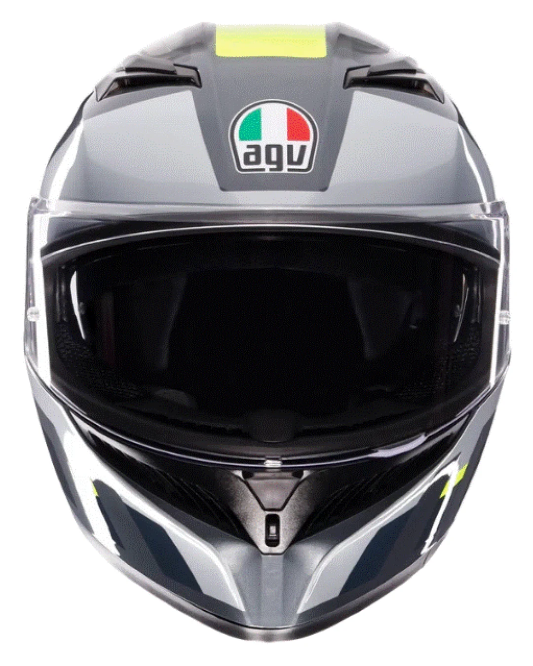 КАСКА AGV K3 SHADE GREY/YELLOW FLUO