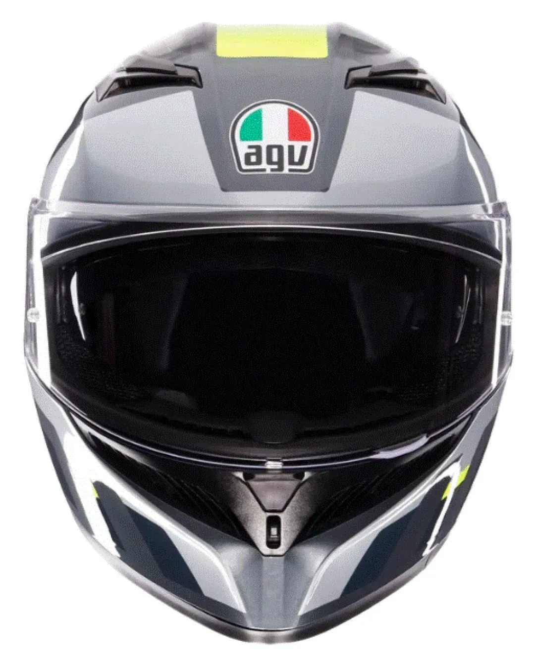 КАСКА AGV K3 SHADE GREY/YELLOW FLUO