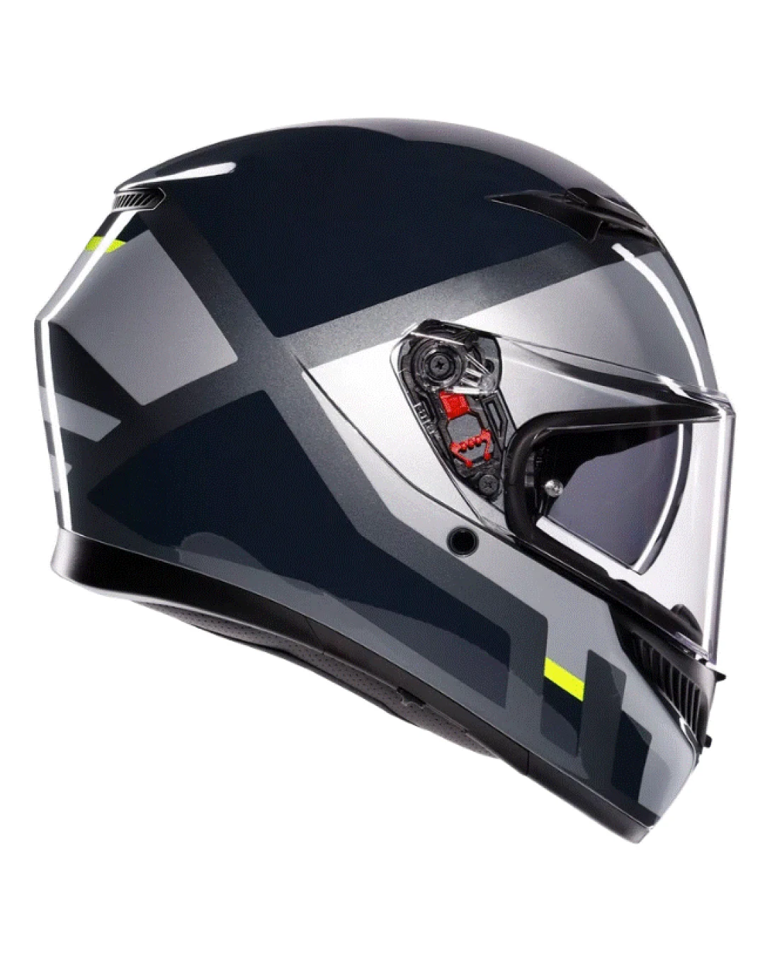 КАСКА AGV K3 SHADE GREY/YELLOW FLUO