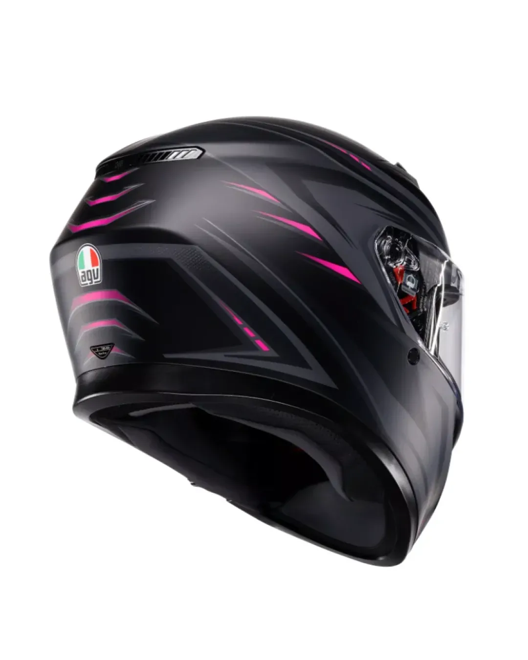 Каска AGV K3 SYTH MATT BLACK/PINK