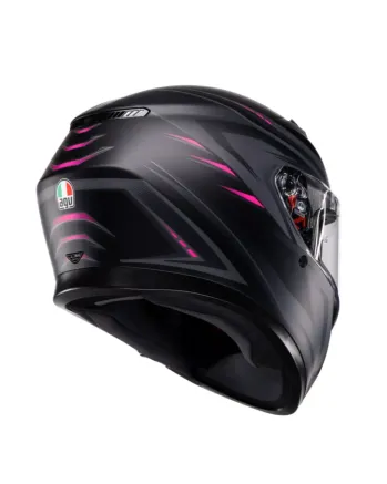 Каска AGV K3 SYTH MATT BLACK/PINK