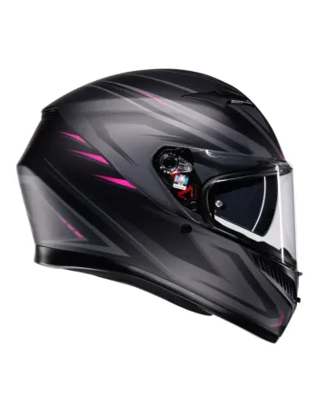Каска AGV K3 SYTH MATT BLACK/PINK