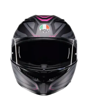 Каска AGV K3 SYTH MATT BLACK/PINK