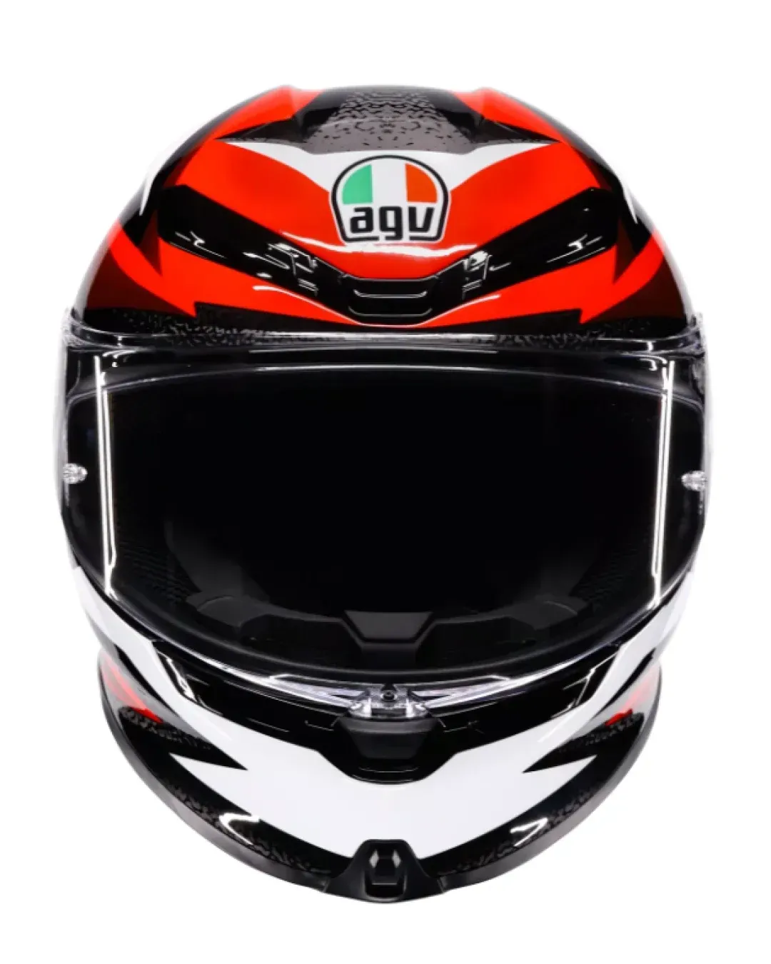 Каска AGV K6 S E2206 BRAVEN BLACK/RED/WHITE