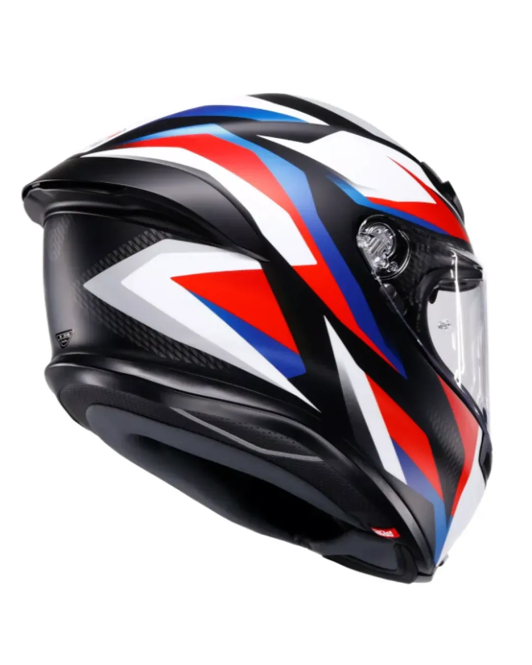 Каска AGV K6 S E2206 TIMEWARP MATT BLACK/RED/BLUE