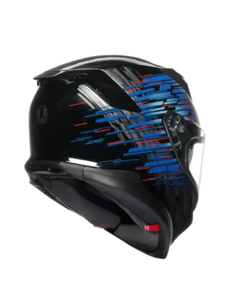 Каска AGV K7 MPLK GENISYS MATT BLACK/BLUE/GREY